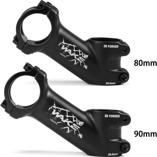 Ultralight Bike Stem 35 Degree MTB Road Bicycle Stem 31.8mm 70/80/90/100/110mm Mountain MTB Bicycle Power Bike Accessories