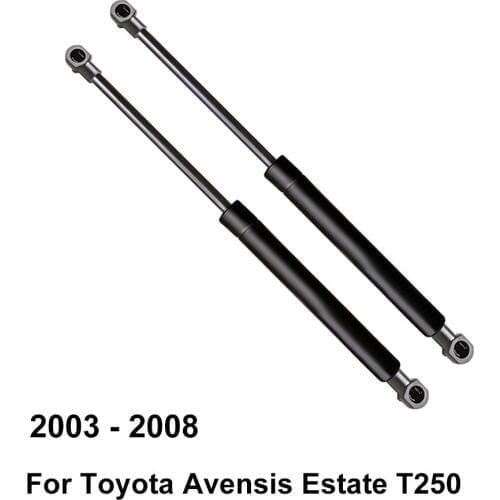 Tailgate Gas Spring Strut Lift Cylinder Support 6895009150 6896009100 for Toyota Avensis Estate T250 ( Pack of 2 )