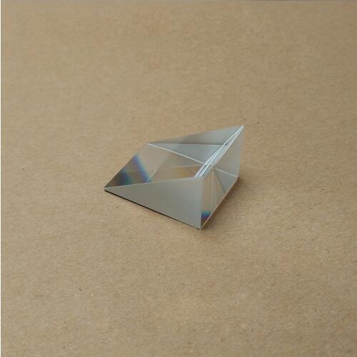 1PC 30 degree 60 degree K9 Optical Glass Right Angle Triangular Internal Reflecting Prism Lens Lazyglasses Prism