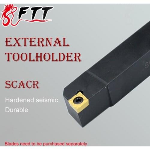 1PC SCACR/L1212H09 SCACR/L1616H09 SCACR/L2020K09 SCACR/L2525M09 External Turning Lathe Tool Holder Accessories CNC Boring Bar