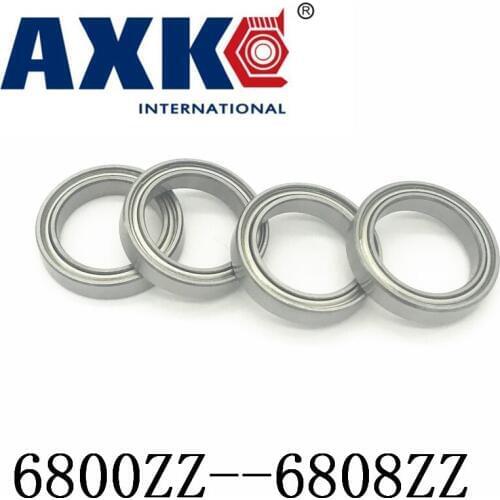 10pcs/Lot 6800ZZ 6801ZZ 6802ZZ 6803ZZ 6804ZZ 6805ZZ 6806ZZ 6807ZZ 6808ZZ Metal Shielded Thin Wall Deep Groove Ball Bearing ABEC1