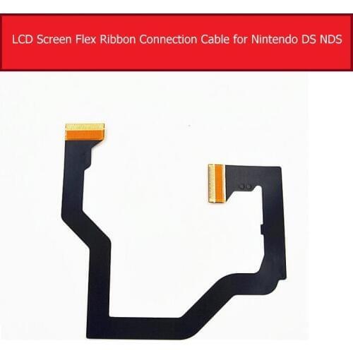 100% Original Genuine LCD Display Flex Cable For Nintendo DS NDS LCD Screen Connect Flex Ribbon Cable Replacement Repair Parts