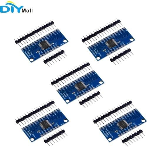 5pcs CD74HC4067 16-Channel ADC Analog Digital Multiplexer High-speed Breakout Board Module For Arduino 74HC4067