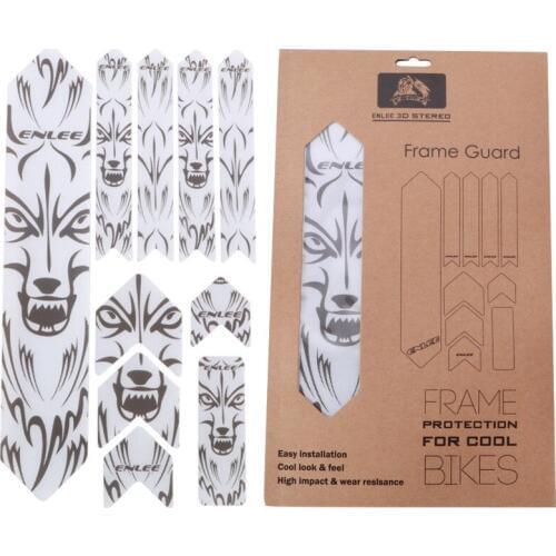 3D Bicycle Stickers Bike DIY Personality Graffiti StickerThree-dimensional Protection Stickers Innovative Repair Cover Scratch