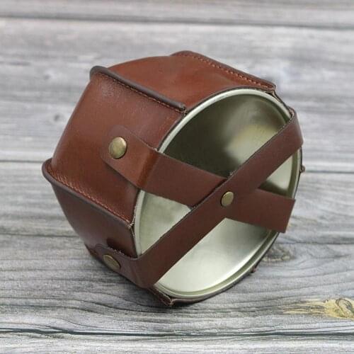 450g PU Leather Gas Canister Cover Protector Outdoor Camping Picnic Gas Fuel Cylinder Storage Bag Gas Tank Protective Sleeves