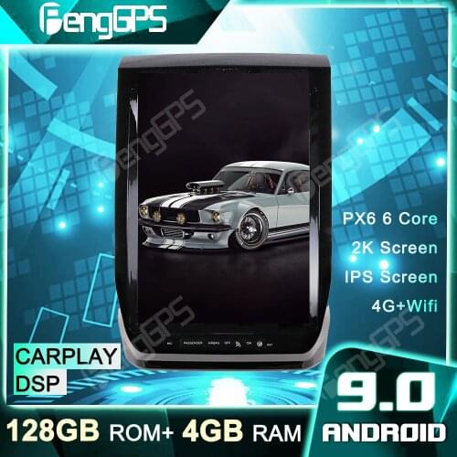 12.1 Inch 1Din Radio GPS Navigation For Ford F150 2015+ Tesla Style Car DVD Player Android Radio Multimedia Car Stereo