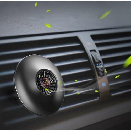 Car Freshener Perfume Mini Circle Car Air Freshener Clip Mount for Auto Air Vent Vehicle Aromatherapy Fragrance Diffuser