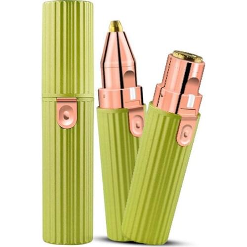 Eyebrow Trimmer Hair Remover Painless-Precision Eyebrow Trimmer Eyebrow Razor Tool For Face Lips Nose Facial Hair Removal