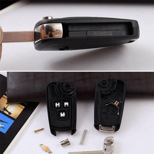 Remote Key Shell Case For 20101 2011 2012 2013 Chevrolet Cruze Spark Camaro Sonic Car Remote Key Fob Shell Replacement Case