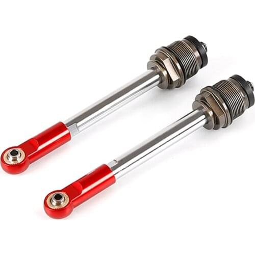 CNC Metal 10mm Shock-Absorbing Front Ejector Rod Assembly for 1/5 Hpi Rovan Km Baja 5B 5T 5Sc Rc Car Parts