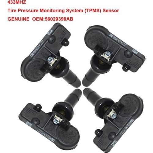 OEM TPMS Tire Pressure Sensor 56029398AB 433Mhz For Chrysler Jeep Dodge Ram