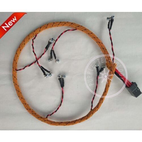 Diesel fuel engine injector drive cable line 305-4893 for CAT C6.4 320D 323D