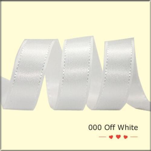 3/8" inch 9mm or 10mm Taffeta Edge Ribbon