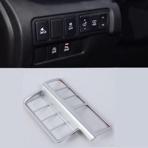 Left Hand Drive LHD Front Headlight Regulating Switch Decoration Cover for Mitsubishi Eclipse Cross 2018 Car Styling Accessories