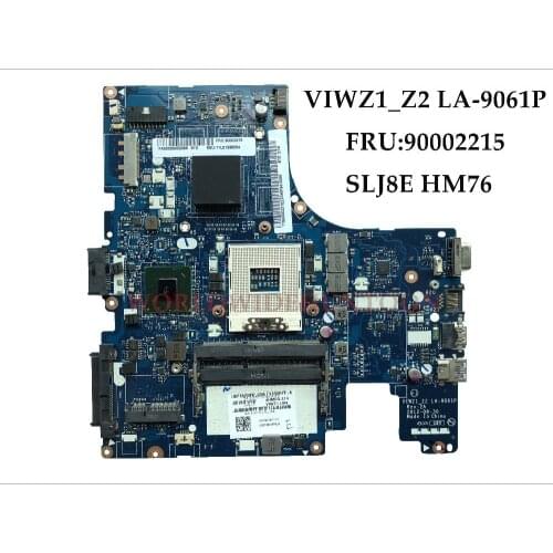 Brand New FOR Lenovo Ideapad Z400 Motherboard VIWZ1_Z2 LA-9061P FRU:90002215 HM76 PGA989 DDR3 Fully Tested High quality