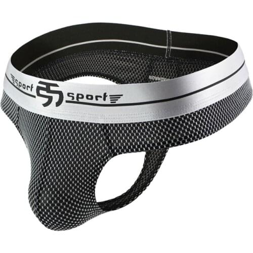 Sexy Gay Underwear Men Thong Men Jockstrap Mens Underwear G String Low Waist Breathable Penis Pouch Gay Underwear Cueca