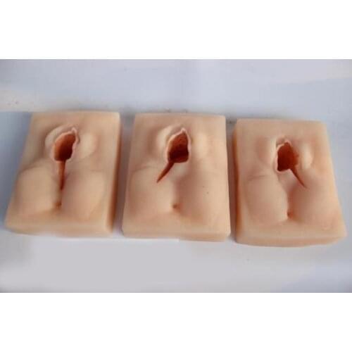 3pcs set Advanced vulva suture practice model Perineal incision practice model Episiotomy suture model