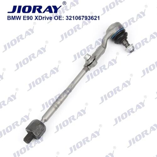JIORAY Front Left Steering Tie Rod End Head Assembly For BMW 3 Series E90 E91 E92 X1 E84 xDrive 32106793621 32106768879