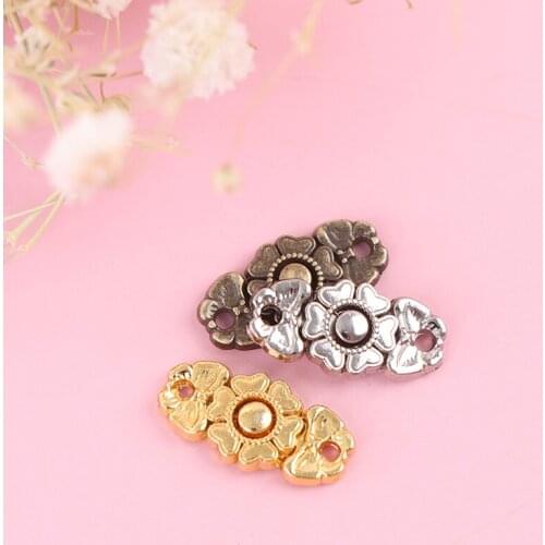 10Sets Mini Belt Buckles for Decor Doll Dress 15mm Metal Ultra-small Waistband Buckle Doll Bags Buckles DIY Doll Accessories