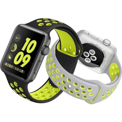 Strap for Apple Watch Band 44mm 40mm Sport band 42mm 38mm Silicone watchband bracelet accessories for iwacth series 5 4 3