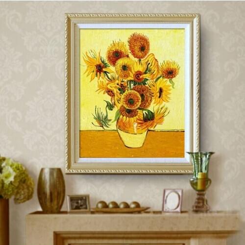 Needlework Diamond Embroidery Flowers SunflowerDiamond Mosaic Painting Pictures Patterns Beads Icon Cross Stitch puzzle picture