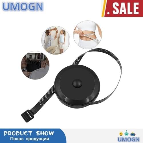 Tape Measure 150 cm 60 Inch Push Button Tape Body Measuring Soft Retractable Sewing Double-Sided Tailor Cloth Ruler