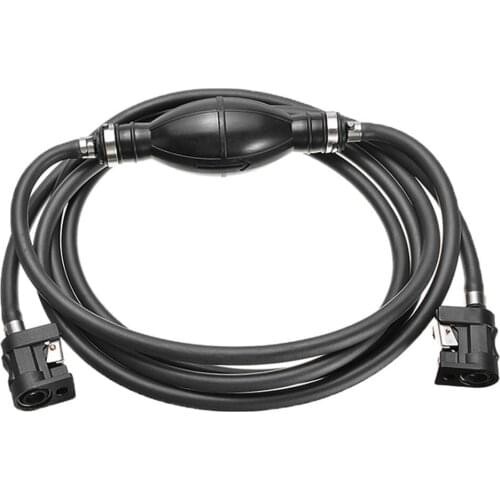 6mm fuel line gas hose primer bulb outboard engine tank connector for Yamaha