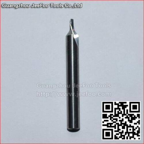 6*2.0*3.5 one spiral flute cutter with angle/cnc router bit/window galsses tools