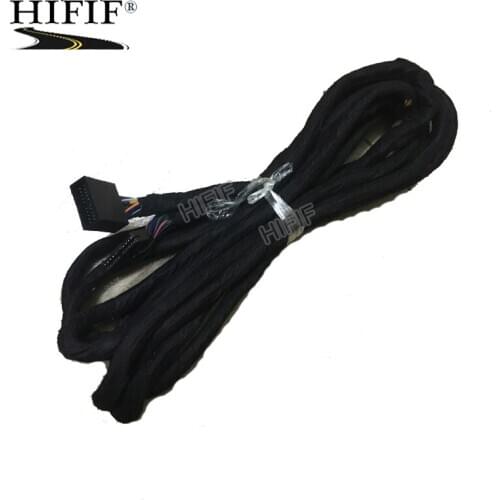 6M Extended line power cable for BMW E46/E39/E53 Series ; For Benz Series with car dvd gps player accessories