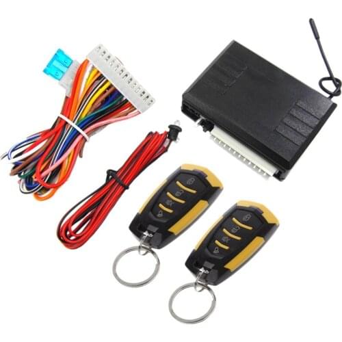 Universal Car Anti-Theft Device Central Lock Keyless Entry Kit Car Remote Control Central Alarm System