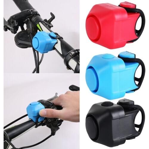 Bicycle Bell Bike Electronic Horn Waterproof Loud Sound Safety Handlebar Alarm Cycling Accessories