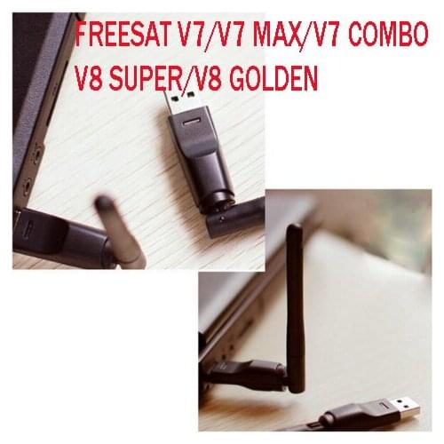 Ratlink 5370 wifi adapter 100pcs with Antennwork for Free sat V7/V7 COMBO/v7 MAX/ V8 Super /v8 Golden MAG250/254/260 ect