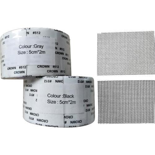 1 Roll Window Net Repair Broken Hole Tape Anti-mosquito Mesh Sticky Patch