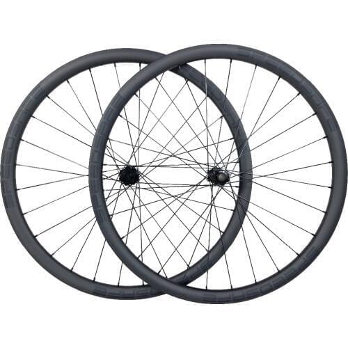 1360g 29er MTB XC 34mm tubeless BOOST carbon wheels 30mm deep straight pull clincher wheelset 15X110 12X142 12X148 11s 12s UD