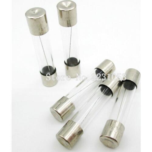 20PCS/LOT 10A 250V 6*30mm Glass Fuse 6x30MM 10A/250V