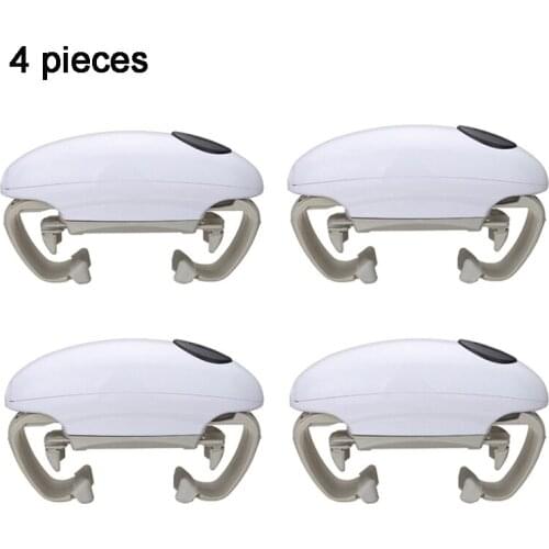 4pcs Electric Can Opener Automatic Bottle Opener Glass Opener Creative Tools Jar Kitchen Canned Opener Tin Opener Can Elect