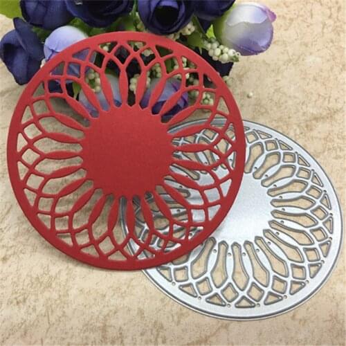 Album Sunflower frame Metal Cutting Dies For DIY Scrapbooking Album Embossing Paper Cards Decorative Crafts