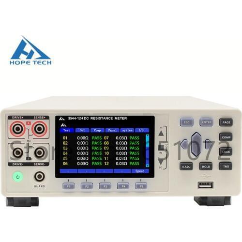 CHT3544-12H Multichannel DC Resistance Tester with 12 Channels Milli Ohm Meter