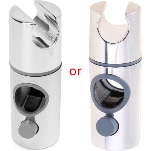 MEXI Chrome Plated Head Holder Hand Held Shower Bracket Holder For Bathroom Slide Bar-Y122