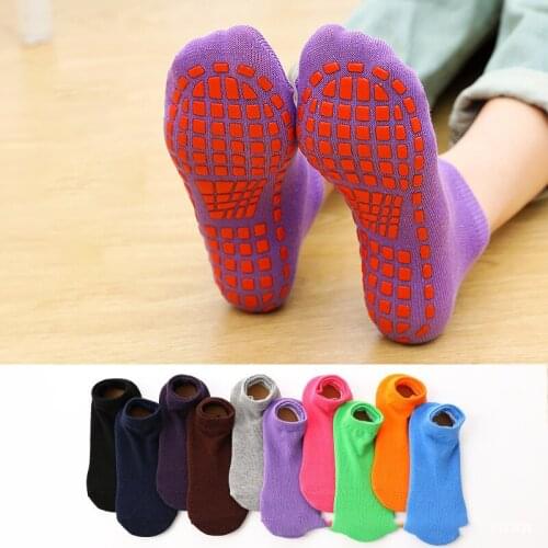 Kids Anti-Slip Sock trampoline Sock Cotton Breathable Short Socks Sport Boy Girl Outside Child Elasticity Socks