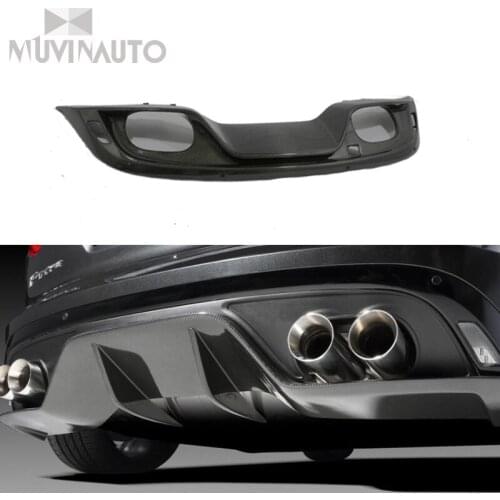 For Jaguar F-PACE Carbon Fiber Rear Lip fpace Modified Four Out Rear Lip Small Enclosure Rear Spoiler Tail Lip Tail Throat
