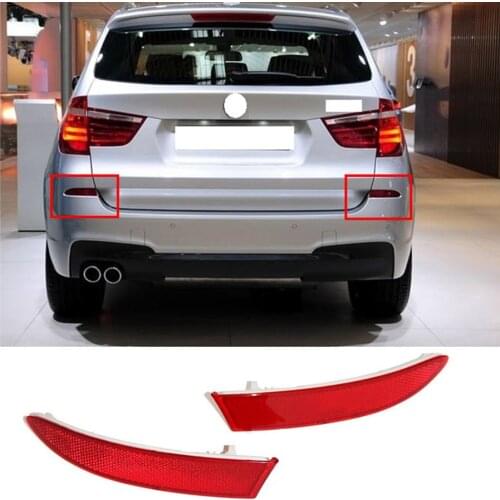 Lofty Richy For BMW X3 F25 18D 18I 20DX 20I 28I 35IX 10-17 Rear Bumper Reflector Light Fog Light Braker Fog lamp Warning Lamp