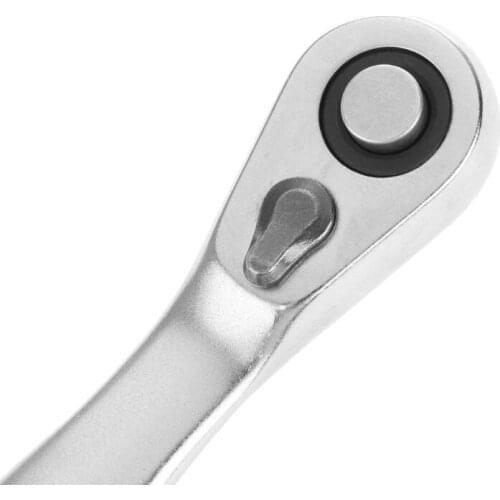 1/4" Ratchet Socket Wrench 72 Teeth Auto Quick Release Square Head Drive Spanner