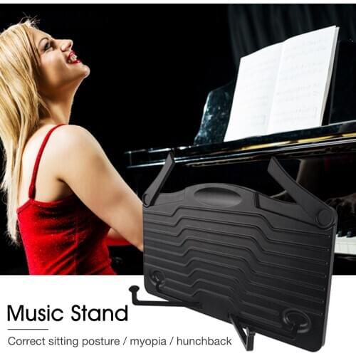 For Ammoon Mini Desktop Music Sheet Tripod Stand Aluminum Alloy Music Stand Holder Height Adjustable For Musical Instrument