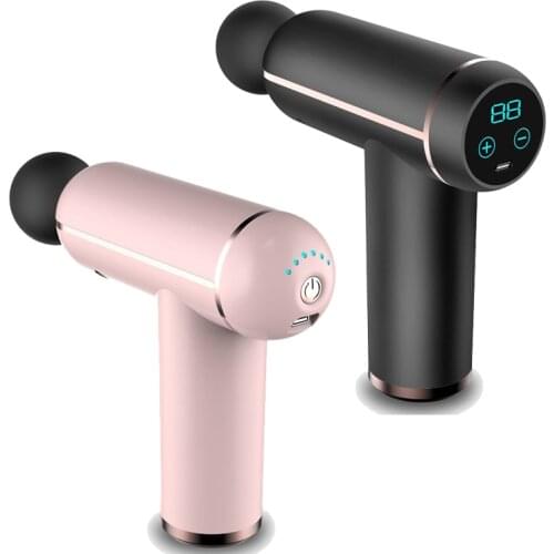 New arrival Mini Pocket Massage Gun Massager Deep Muscle Vibration Relief Pain Relax Fitness Therapy for Body Massage Relaxation