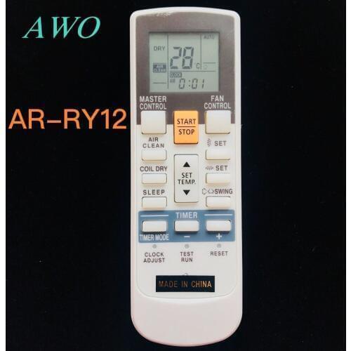 New AR-RY12 Air Conditioning Remote Controller For Fujitsu AR-RY1 AR-RY11 AR-RAH2U AR-RY3 AR-RY13 AR-RY4 AR-RY14 AR-RY18