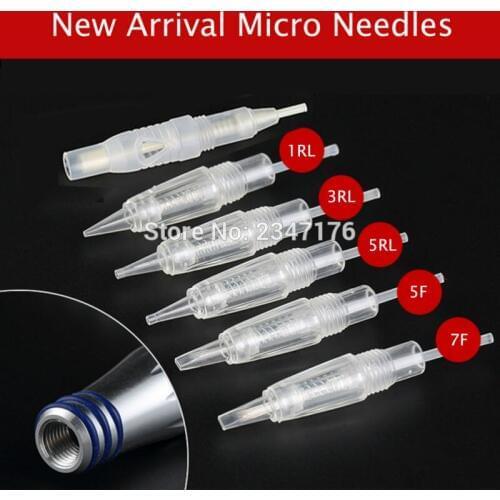 Screw Disposable tattoo Needle permanent makeup machine needles for Device Digital tattoo machine kit micro needle