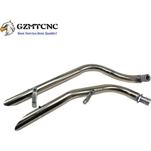 Steed400 Steed600 Exhaust Pipe Muffler Silencer with Sports Sound & Burnt Slash Cut Pipe Tip Performance For Honda Steed 400 600