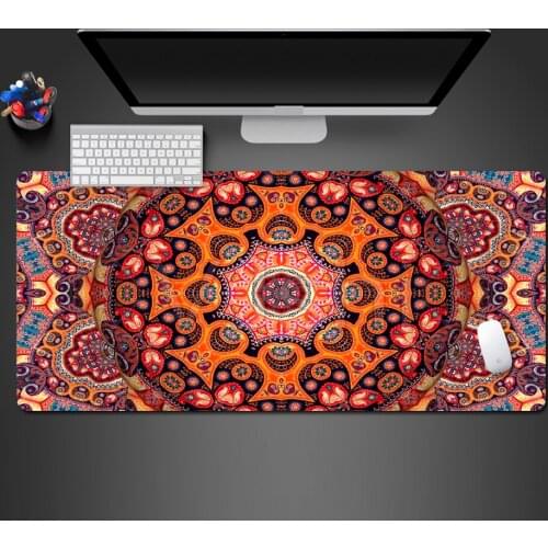 Unique Style Creative Mousepad Super Cool 3d Computer Accessories Keyboard Mouse Natural Rubber Large Lock Edge Professional Mat