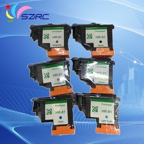 High quality C4950A C4951A C4952A C4953A C4954A C4955A Printhead Remanufactured Print Head For HP81 81 Design Jet 5000 5500PS